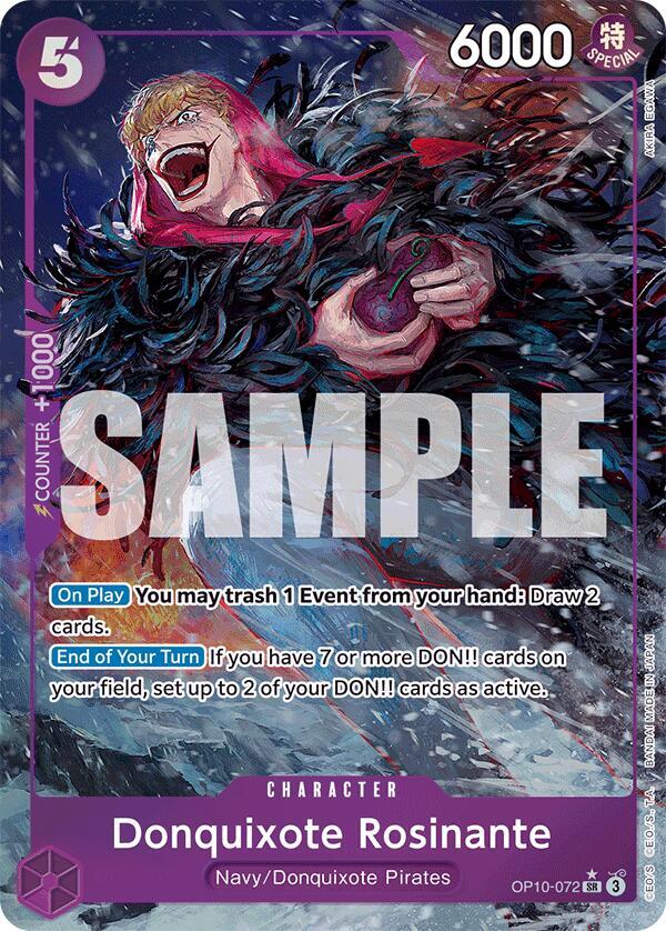 Royal Blood - OP10-072 - Donquixote Rosinante (Parallel) - SR