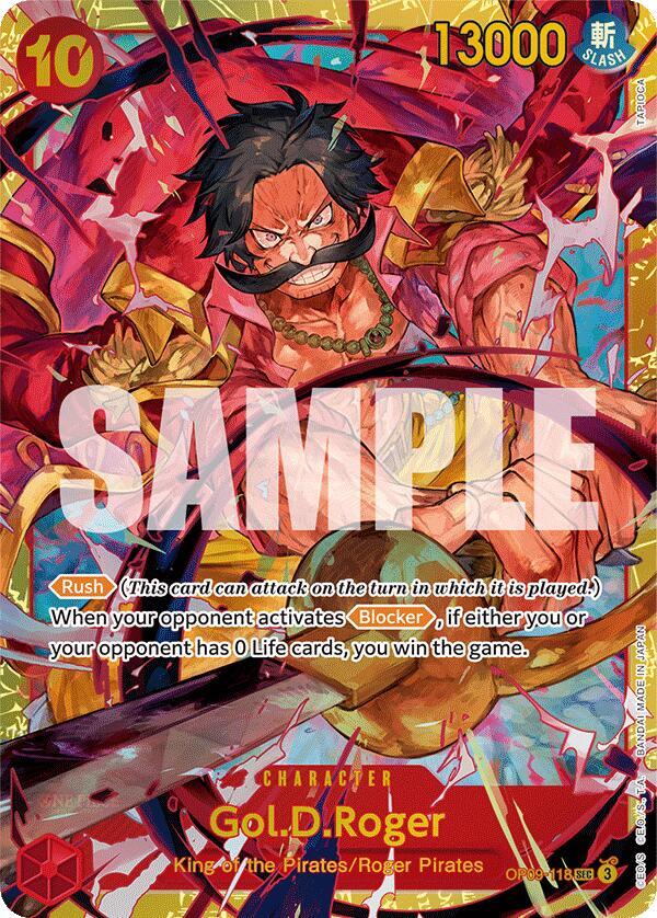 Emperors in the New World - OP09-118 - Gol.D.Roger - SEC - Foil
