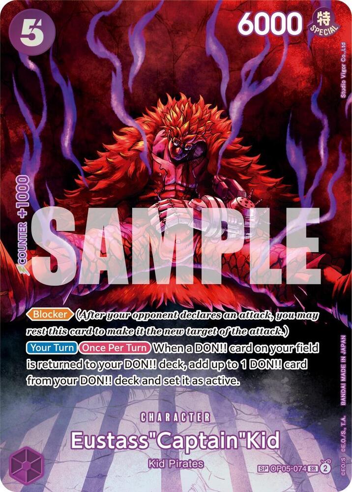 500 Years in the Future - OP05-074 - Eustass"Captain"Kid (SP) - SR