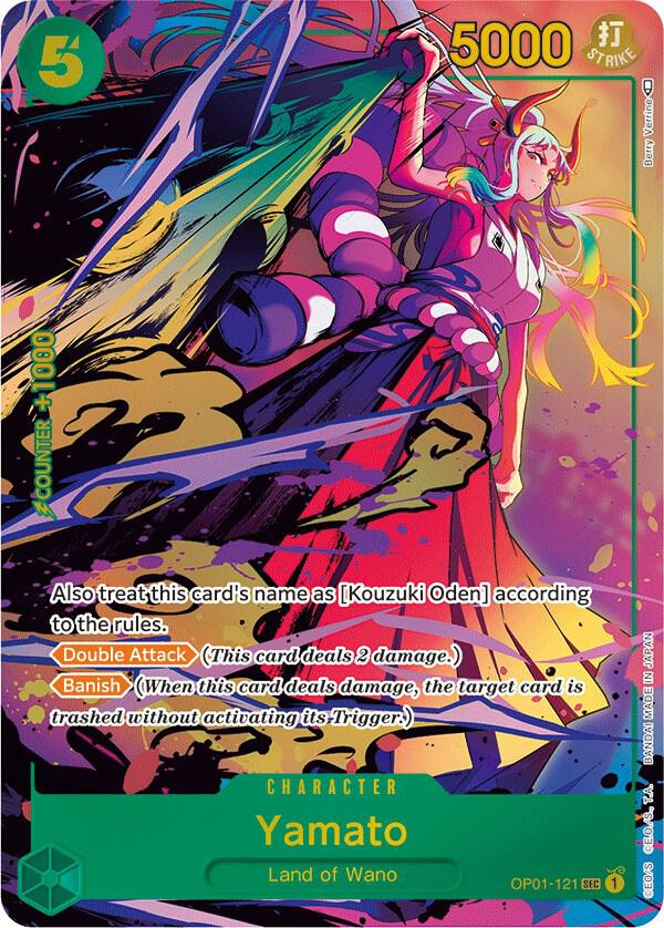 Romance Dawn - OP01-121 - Yamato (Parallel) - SEC