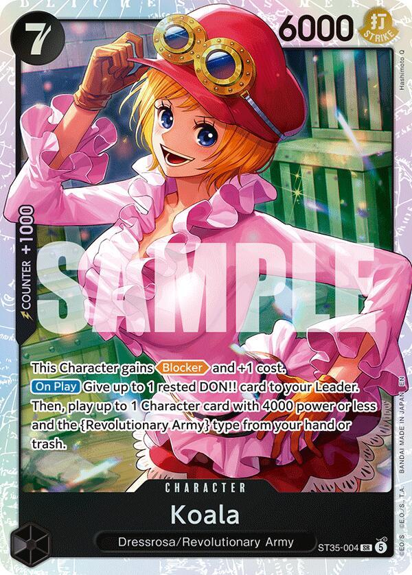 ST-35: Starter Deck 35 RED/BLACK Sabo - ST35-004 - Koala - SR - Foil