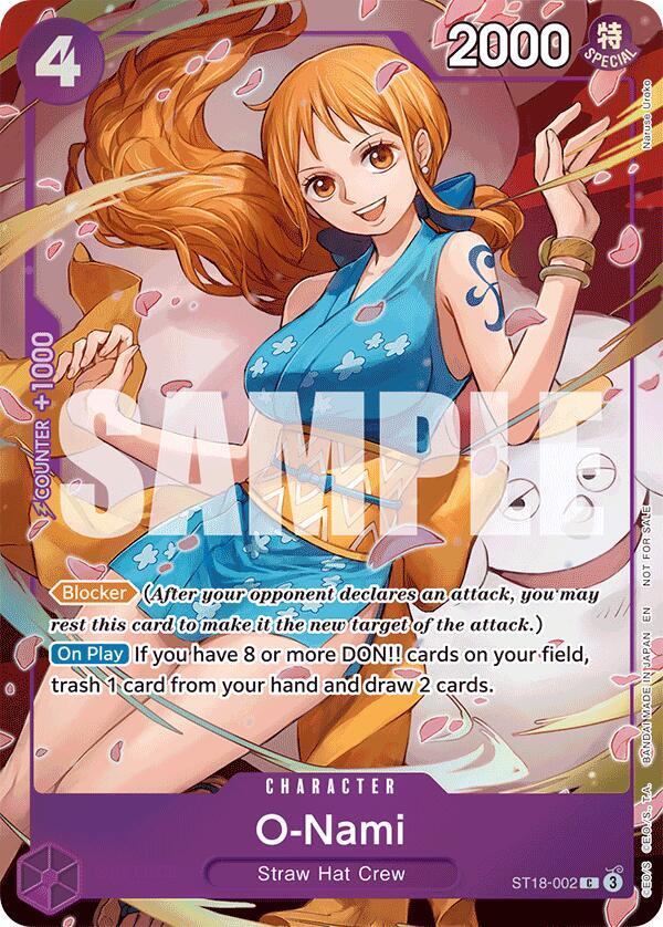 Extra Booster: One Piece Heroines Edition - ST18-002 - O-Nami - C - Dash Pack