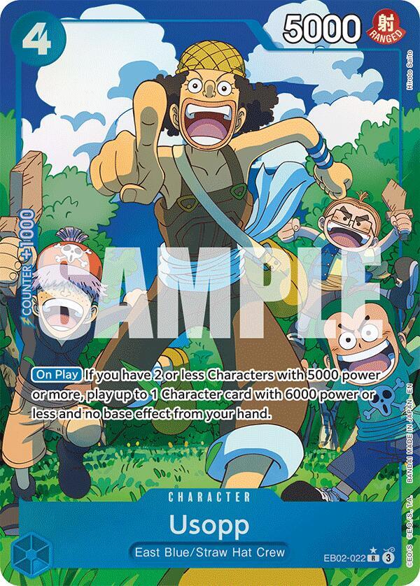 Extra Booster: Anime 25th Collection - EB02-022 - Usopp - R - Alt Art
