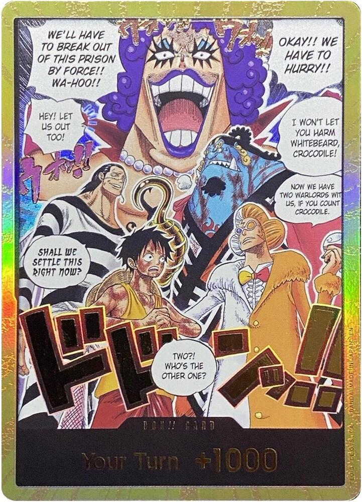 The Time of Battle - DON-698314 - DON!! Card (Alternate Art) (Gold) - DON!! - Foil (Gold)
