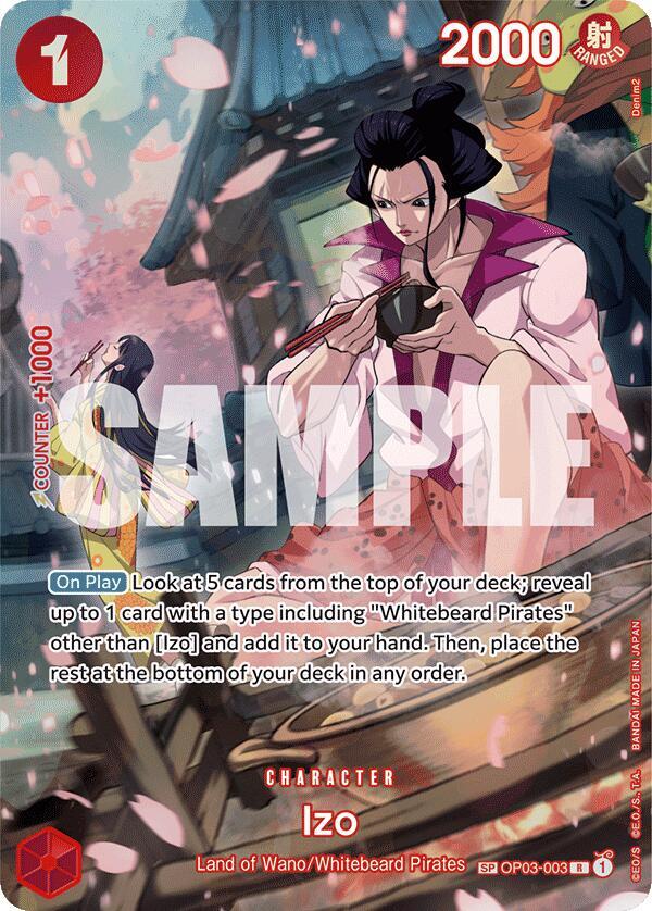 500 Years in the Future - OP03-003 - Izo - R - SP
