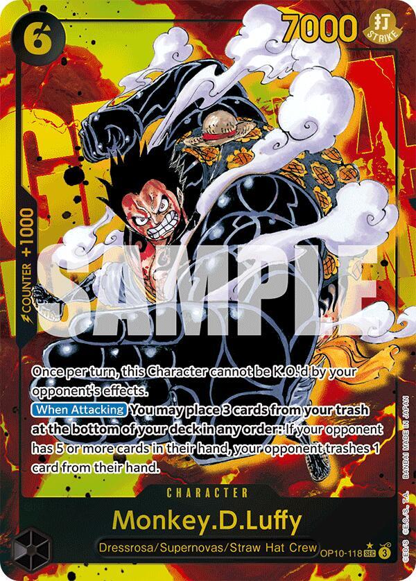 Royal Blood - OP10-118 - Monkey.D.Luffy - SEC - Parallel