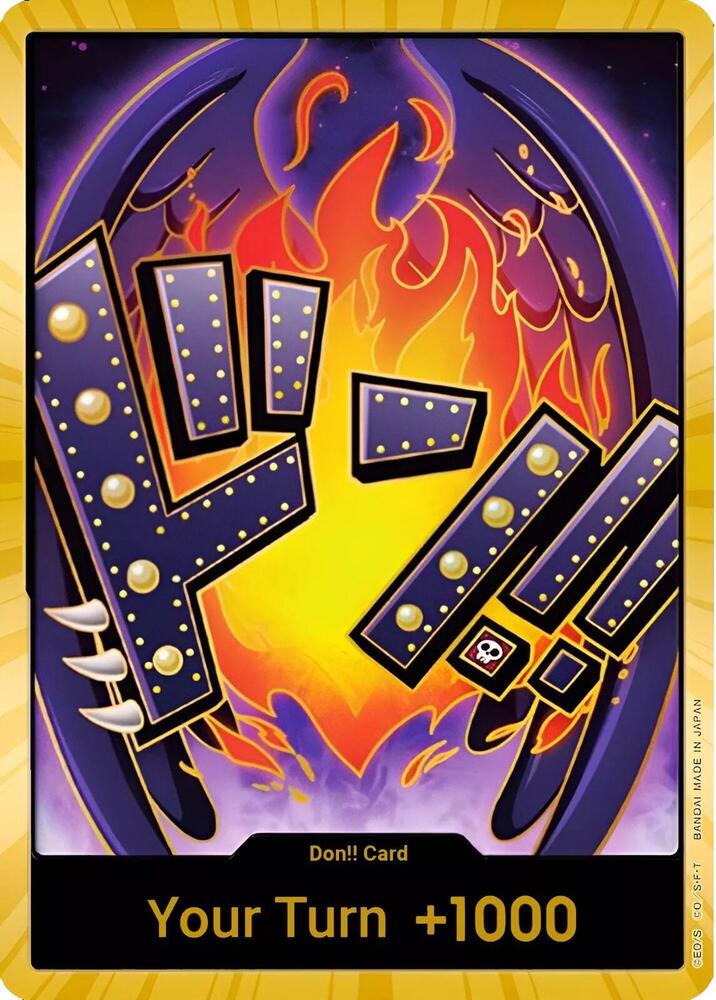 Premium Booster -The Best- - DON-586556 - DON!! Card (King) (Gold) - DON!! - Foil (Gold)