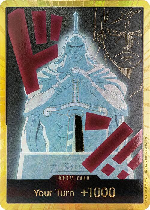 Premium Booster -The Best- Vol. 2 - DON-655743 - DON!! Card (Kyros) (Gold) - DON!! - Foil (Gold)