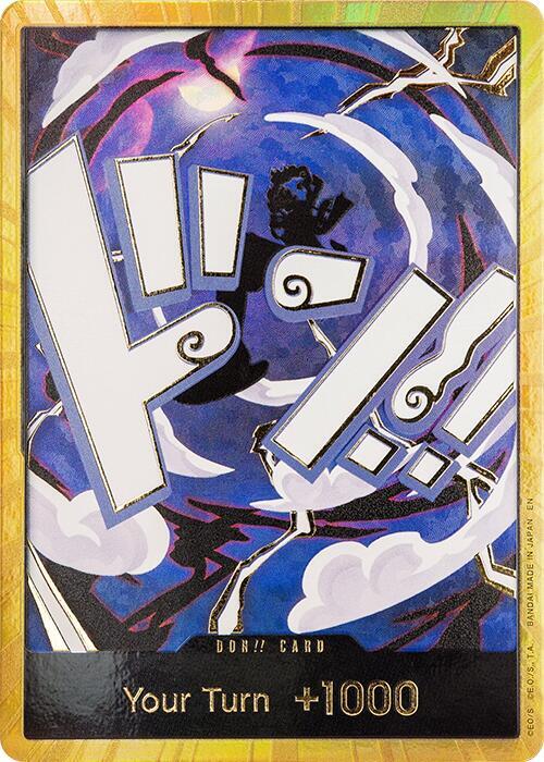 Premium Booster -The Best- Vol. 2 - DON-655118 - DON!! Card (GEAR5 Luffy) (Gold) - DON!! - Foil (Gold)