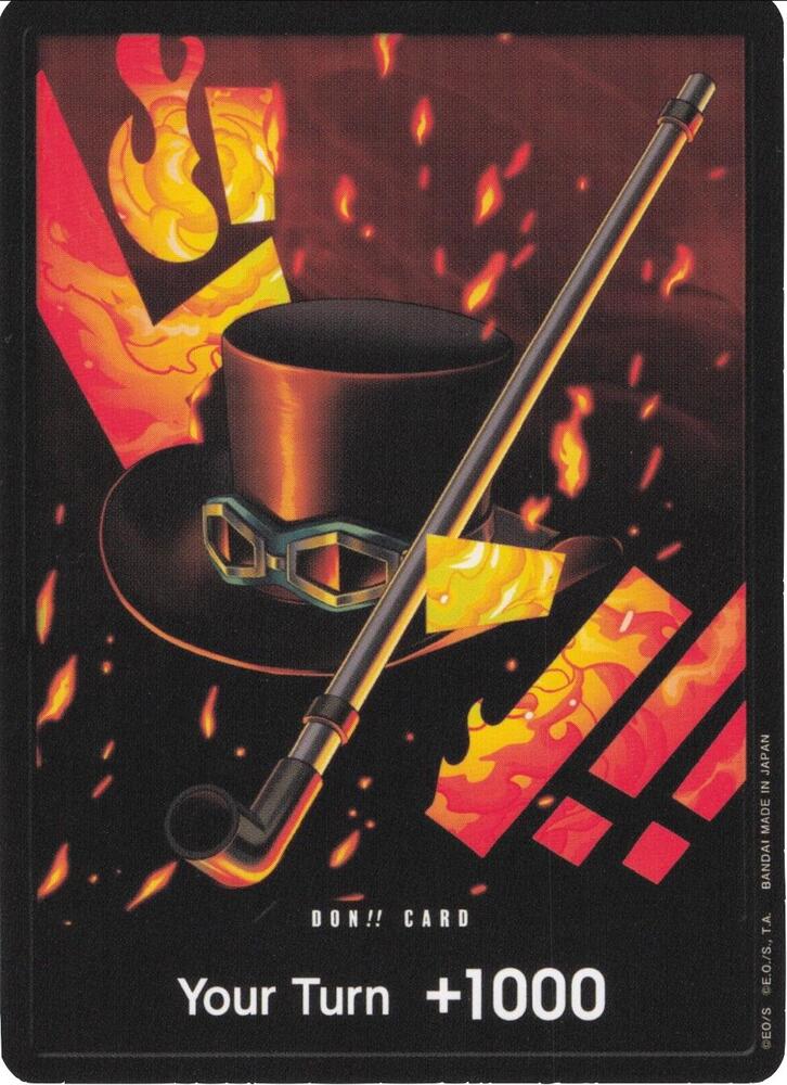 Premium Booster -The Best- - DON-593823 - DON!! Card (Sabo) - DON!! - Foil