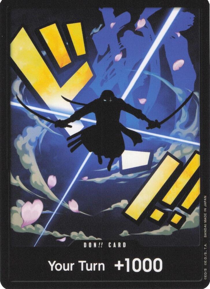 Premium Booster -The Best- - DON-593830 - DON!! Card (Zoro) - DON!!
