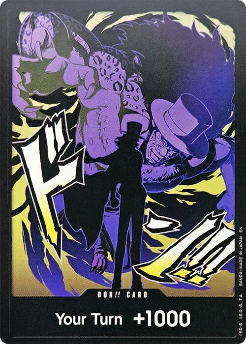 Premium Booster -The Best- Vol. 2 - DON-655120 - DON!! Card (Rob Lucci) - DON!!