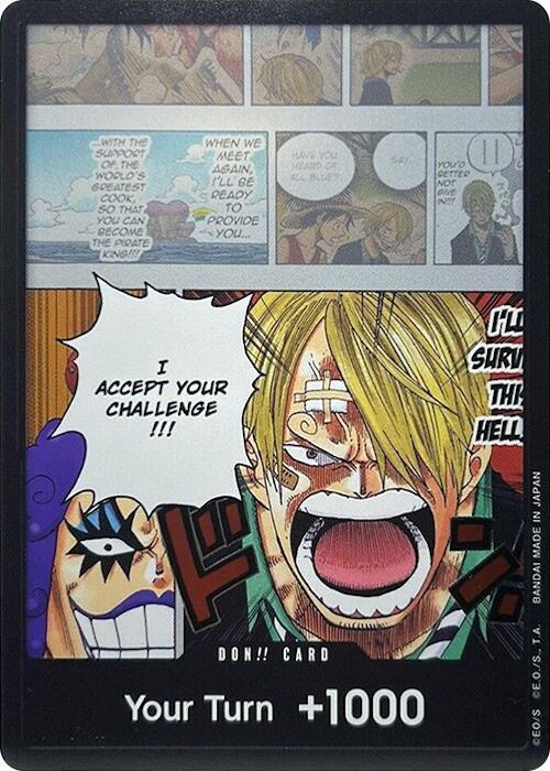 Wings of the Captain - DON-542684 - DON!! Card (Ivankov & Sanji) (Double Pack Set Vol. 3) - DON!! - Foil