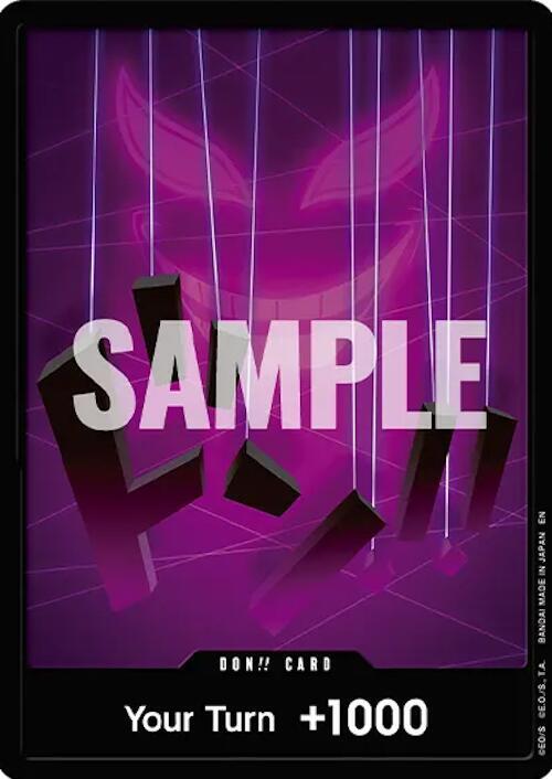 The Azure Sea's Seven - DON-672736 - DON!! Card (Donquixote Doflamingo) (Double Pack Set Vol. 9) - DON!! - Foil