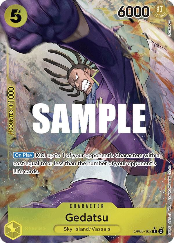 Awakening of the New Era - OP05-102 - Gedatsu (Alternate Art) - R