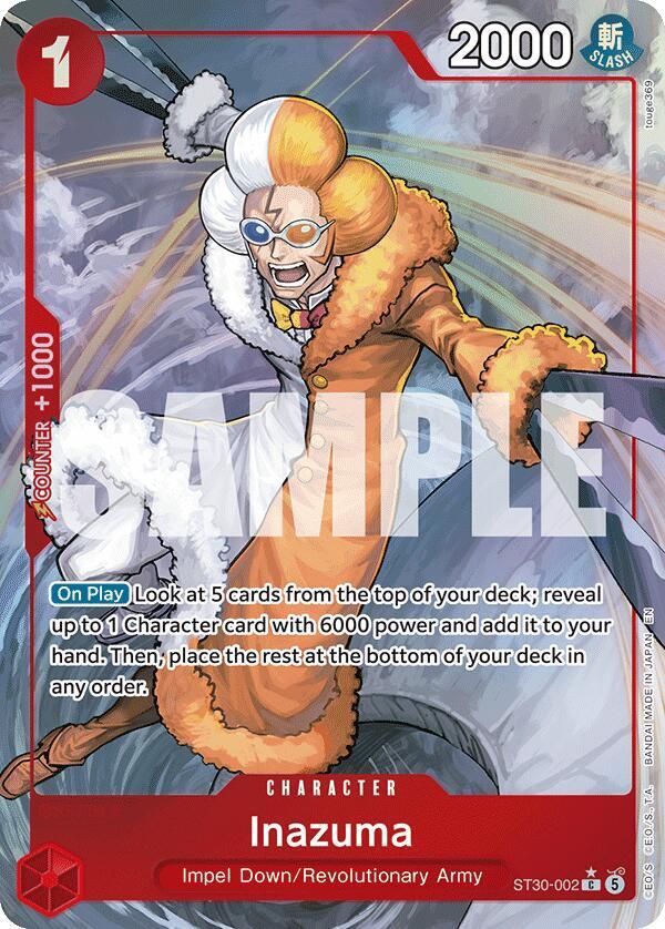 ST-30: Starter Deck 30 EX Luffy & Ace - ST30-002 - Inazuma (Full Art) - C