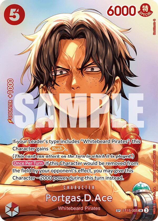 The Time of Battle - ST15-005 - Portgas.D.Ace (SP) - SR