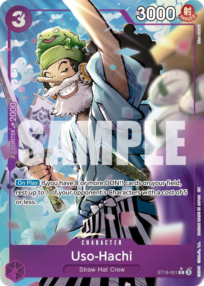 Premium Booster -The Best- Vol. 2 - ST18-001 - Uso-Hachi (Alternate Art) - C