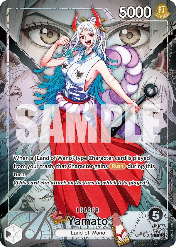 The Time of Battle - OP16-079 - Yamato (079) (Alternate Art) - L