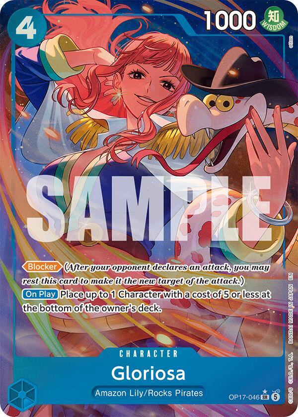 The World's Strongest Warriors - OP17-046 - Gloriosa (Alternate Art) - SR