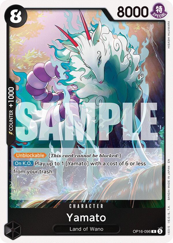 The Time of Battle - OP16-096 - Yamato (096) - R - Foil
