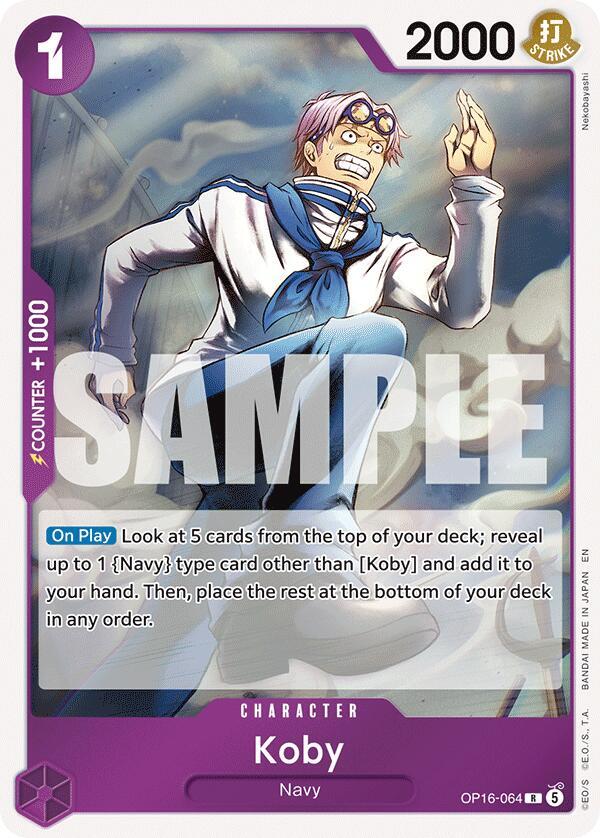 The Time of Battle - OP16-064 - Koby - R - Foil