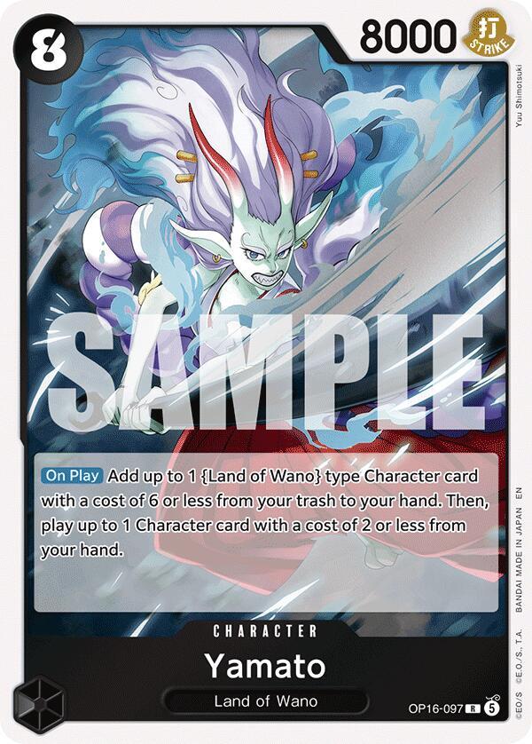 The Time of Battle - OP16-097 - Yamato (097) - R - Foil