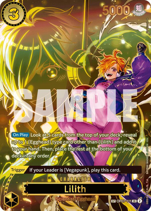 Carrying On His Will - OP07-111 - Lilith - OP07-111 (SP) - SR