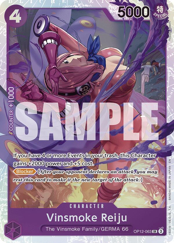 Legacy of the Master - OP12-063 - Vinsmoke Reiju - SR - Foil
