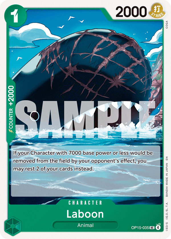 Adventure on Kami's Island - OP15-035 - Laboon - UC