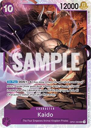 Romance Dawn - OP01-094 - Kaido (094) - SR - Foil