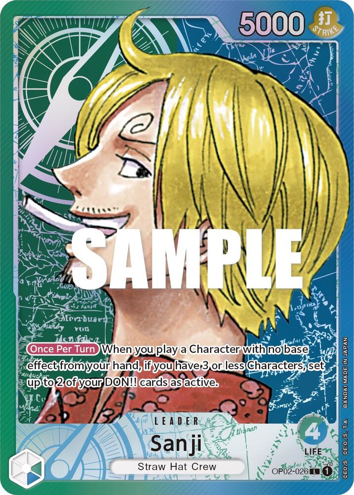 Paramount War - OP02-026 - Sanji (Alternate Art) - L