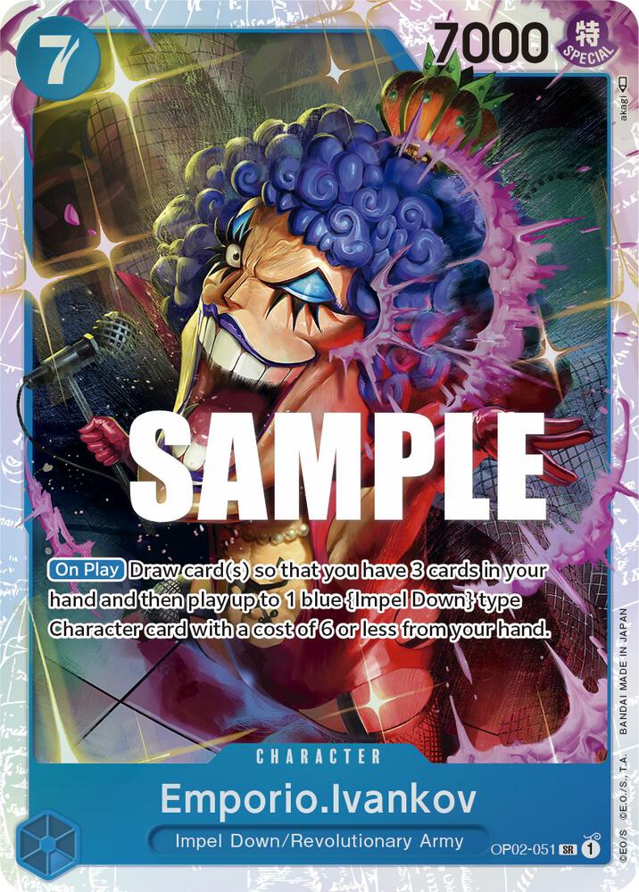 Paramount War - OP02-051 - Emporio.Ivankov (051) - SR - Foil