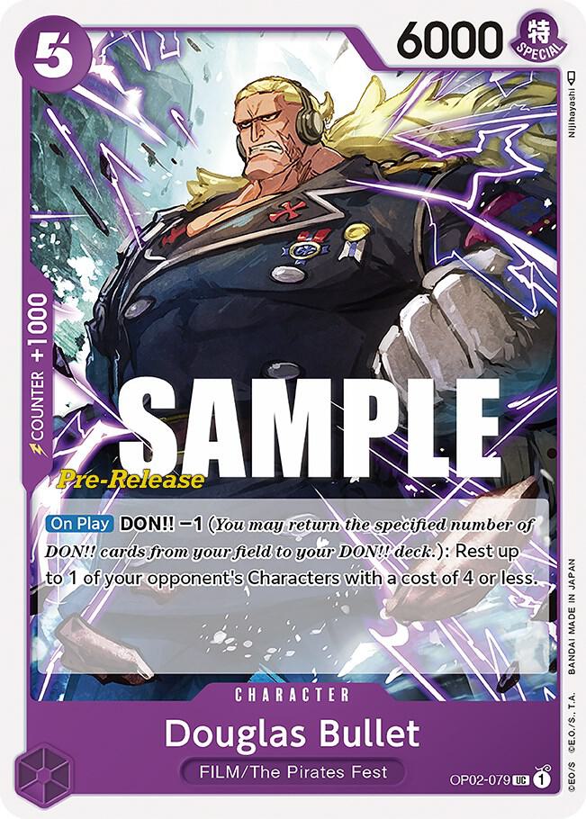 Paramount War Pre-Release Cards - OP02-079 - Douglas Bullet - UC