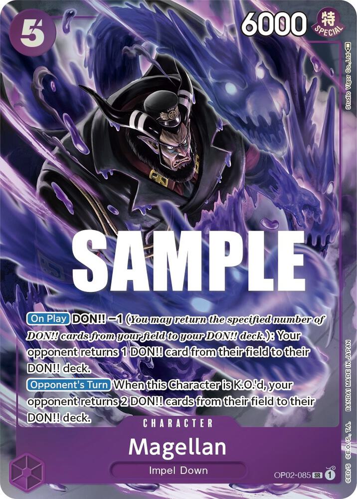 Paramount War - OP02-085 - Magellan (085) (Alternate Art) - SR