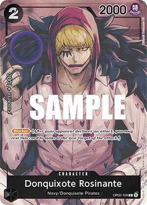 Paramount War - OP02-108 - Donquixote Rosinante (Box Topper) - C