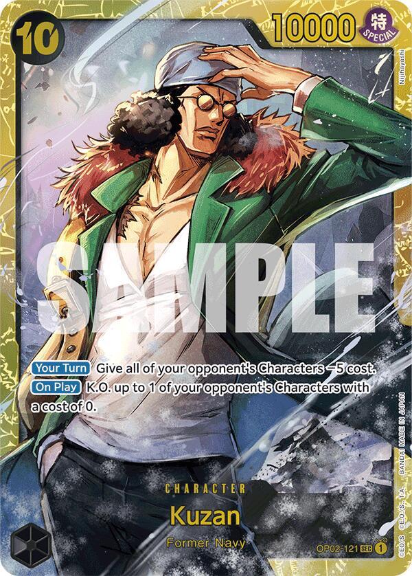 Premium Booster -The Best- - OP02-121 - Kuzan (OP02-121) (Reprint) - SEC
