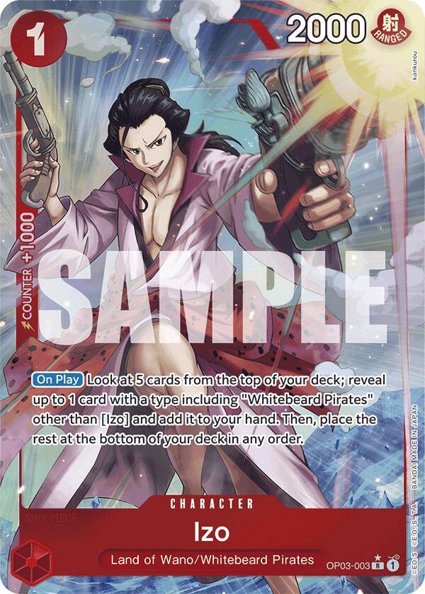 Premium Booster -The Best- - OP03-003 - Izo (OP03-003) (Full Art) - R