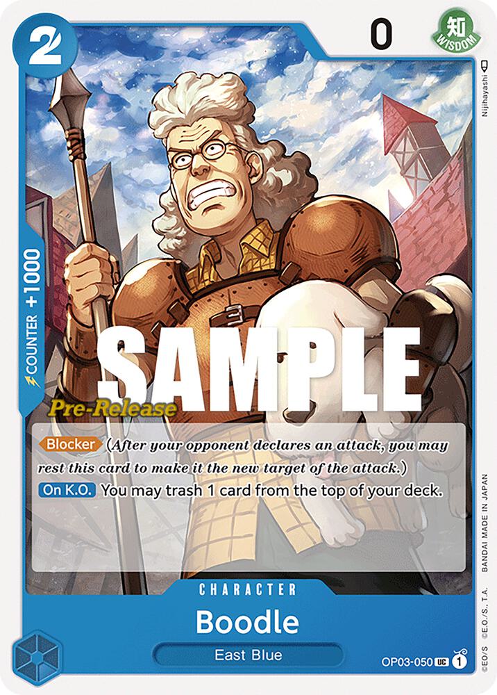 Pillars of Strength Pre-Release Cards - OP03-050 - Boodle - UC