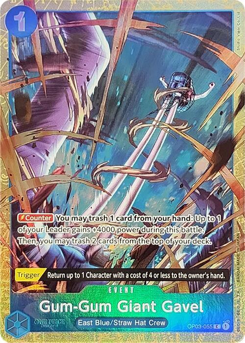 One Piece Promotion Cards - OP03-055 - Gum-Gum Giant Gavel (Premium Card Collection -Best Selection Vol. 2-) - C