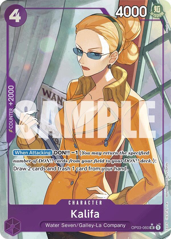 Premium Booster -The Best- - OP03-060 - Kalifa (Full Art) - UC