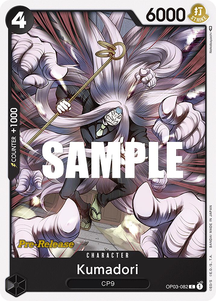 Pillars of Strength Pre-Release Cards - OP03-082 - Kumadori - C