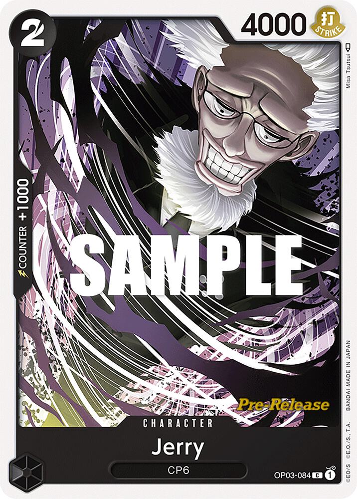 Pillars of Strength Pre-Release Cards - OP03-084 - Jerry - C