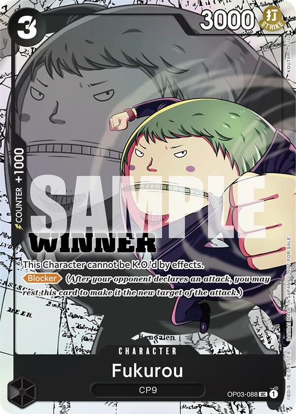 One Piece Promotion Cards - OP03-088 - Fukurou (Winner Pack Vol. 6) - UC