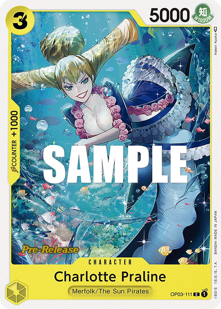 Pillars of Strength Pre-Release Cards - OP03-111 - Charlotte Praline - C