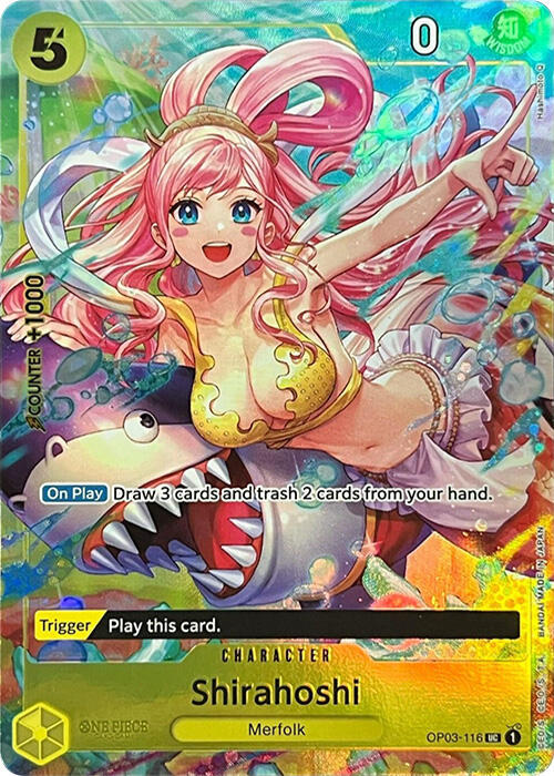 One Piece Promotion Cards - OP03-116 - Shirahoshi (Premium Card Collection -BANDAI CARD GAMES Fest. 23-24 Edition-) - UC