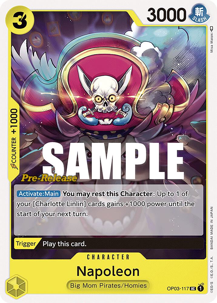 Pillars of Strength Pre-Release Cards - OP03-117 - Napoleon - UC
