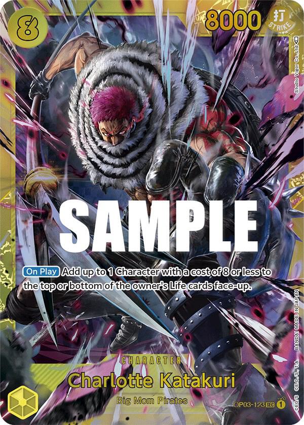 Pillars of Strength - OP03-123 - Charlotte Katakuri (123) - SEC - Foil
