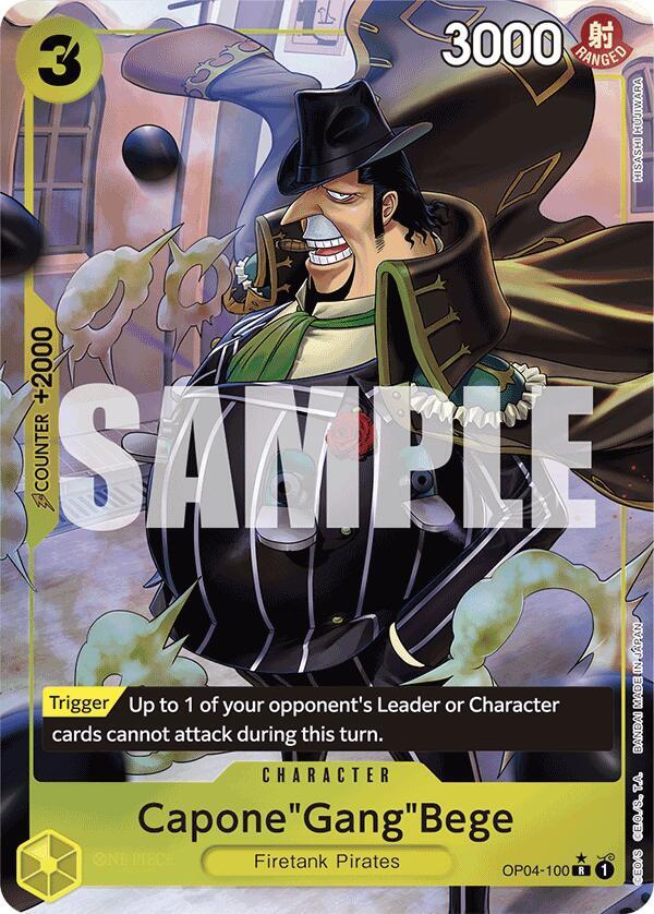 Premium Booster -The Best- - OP04-100 - Capone"Gang"Bege (OP04-100) (Full Art) - R