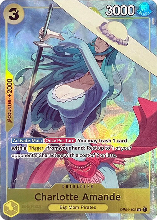 One Piece Promotion Cards - OP04-105 - Charlotte Amande (Premium Card Collection -Best Selection Vol. 1-) - R
